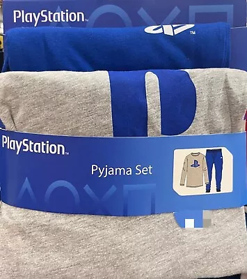 Buy PlayStation Mens Pyjama Set UK Size XS-2XL • 19.99£
