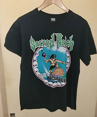 Buy Sacred Reich T Shirt Size M Surf Nicaragua Thrash Metal Rock Classic Iconic • 19.99£