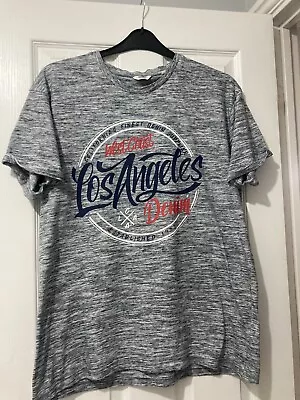 Buy Next Mens Los Angeles Tshirt -  Large - Excellent Condition  • 2.50£