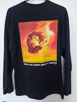 Buy Disney Lion King Simba's Pride Promo Video Merch Vintage Shirt Made Ireland 1998 • 24.99£