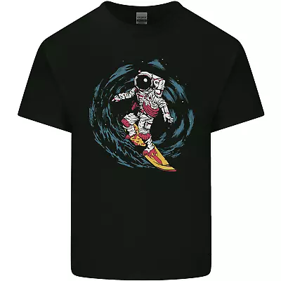 Buy Black Hole Surfer Astronaut Space Surfing Mens Cotton T-Shirt Tee Top • 10.75£
