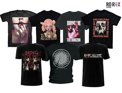 Buy Bring Me The Horizon Official T-shirt Band Merch Mens Unisex Festival Tee • 18.99£