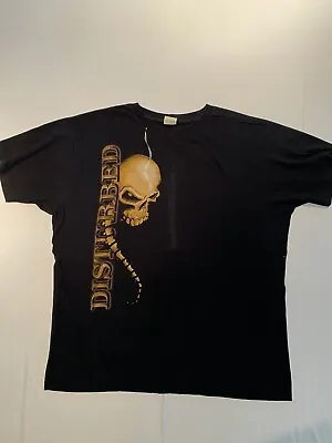 Buy Clothes. DISTURBED. EUROPEAN OFFICIAL TOUR SHIRT. GENTLY WORN. XL. • 47.49£