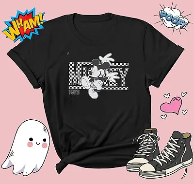 Buy Retro Mickey Mouse T-shirt T Shirt Men Women Unisex Tshirt G744 • 12.95£