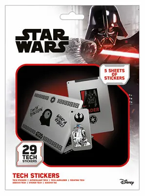 Buy Star Wars Force Tech Stickers Pack (29) New 100% Official Merch • 4.50£