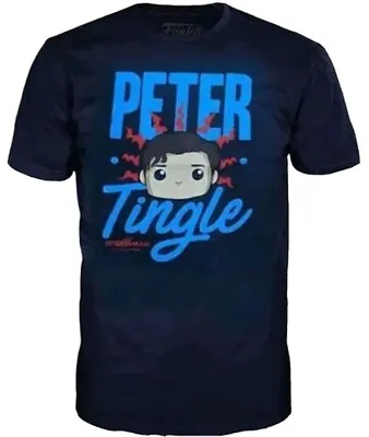 Buy Funko Tees T-shirt Size Large, Spider-Man No Way Home Peter Parker Parker Tingle • 4.72£