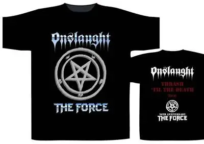 Buy Onslaught - The Force 30th Anniversary Band T-Shirt Official Merch • 15.56£
