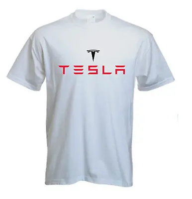 Buy Tesla,T-Shirt Tesla Model 3 Electric Car Owner Elon Musk SpaceX • 15.99£