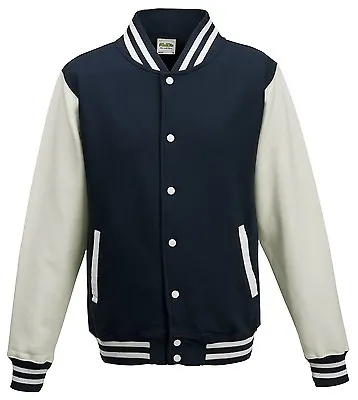 Buy Childs To Adults Unisex Varsity Letterman University College Baseball Jacket • 29.99£