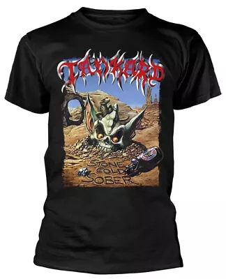 Buy Tankard Stone Cold Sober Black T-Shirt NEW OFFICIAL • 16.59£