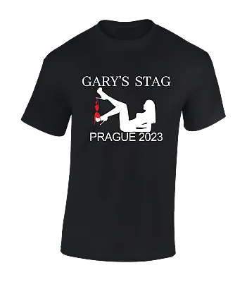 Buy Stag Do T-shirts Tee For Mens Personalised Custom Stag Party Tops Cool T Shirt • 10.99£