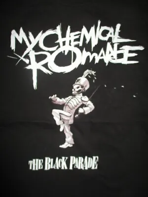 Buy MY CHEMICAL ROMANCE  The Black Parade  (MED) T-Shirt Gerard Way Ray Toro • 24.11£