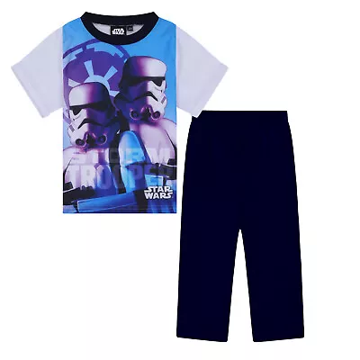 Buy Star Wars Boys Pyjamas Long Stormtroopers Kids OFFICIAL Gift • 4.99£