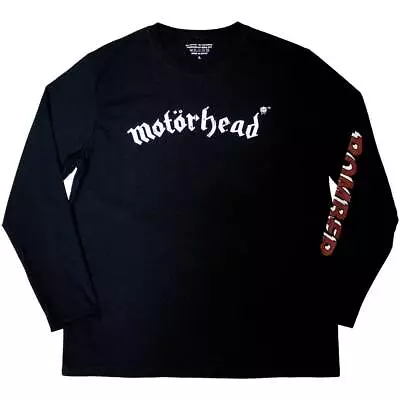 Buy Motorhead 'Bomber' Black Long Sleeve T Shirt - NEW • 21.99£