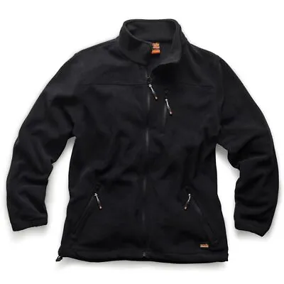 Buy Scruffs Worker Trade Fleece Jacket Black Sizes M-XL • 21.99£