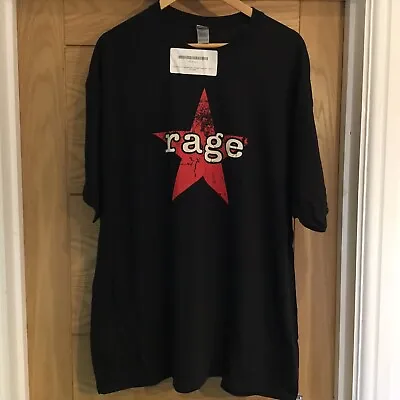 Buy Rage Against The Machine Mens Black T Shirt Size 2XL • 14.99£