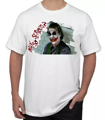 Buy  T Shirt Mens Womens Kids T-shirt Why So Serious Joker Funny Birthday Gift Joke  • 9.99£