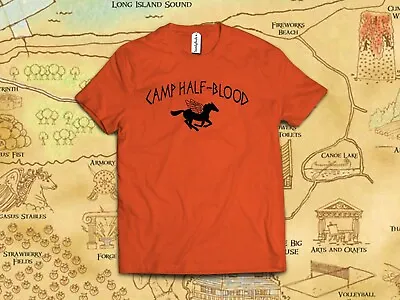 Buy Camp Half Blood T-Shirt - Percy Jackson TV Show Movie Cinematic Film Myth Gods • 7.99£
