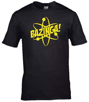 Buy Big Bang Theory 'Bazinga' Premium Cotton Ring-spun T-shirt • 14.99£