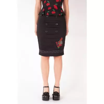 Buy Banned Apparel Anchor Pencil Skirt Tattoo Alternative Womens Clothing • 19.89£
