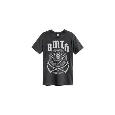 Buy Amplified Bring Me The Horizon Crooked Youth Mens Charcoal T Shirt BMTH Tee • 19.95£