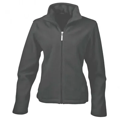 Buy Ladies Full Zip Micro Fleece Women's Jacket Work Polyester Coat Top Jacket New • 11.99£