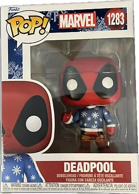 Buy Funko Pop! Vinyl: Marvel - Deadpool #1283 Christmas Sweater • 9.47£