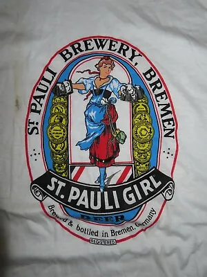 Buy Vintage Signal Label - ST PAULI GIRL Imported From GERMANY Y LG D T-Shirt RINGER • 18.90£
