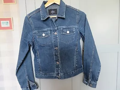 Buy Ladies/Girls Denim Jacket Jasper Conran@Debenhams Size 8 • 2.99£