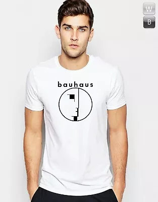 Buy Bauhaus Logo T-shirt Fine Arts Crafts Design Gift Graphic Unisex Tee T Top • 15.98£