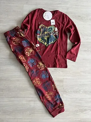 Buy Harry Potter Boys Pyjamas, Official Next Hogwarts Pjs Age 10 NEW WITH TAGS 💙💙 • 7.95£