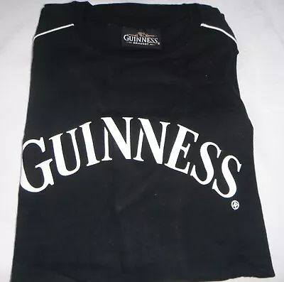 Buy Guinness Official Black T-shirt Size M-l New In Packet • 5.99£