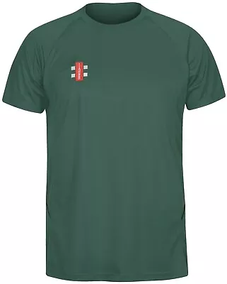 Buy Gray Nicolls Unisex Matrix Polyester Green T-Shirt Rrp £22.99 - Free P&P • 12£
