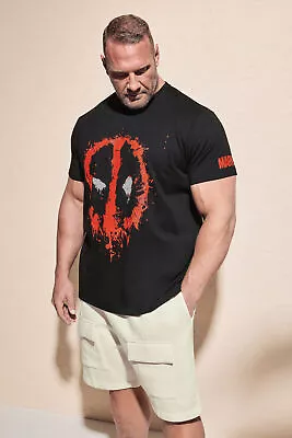 Buy BadRhino Big & Tall  Deadpool T-Shirt • 25£