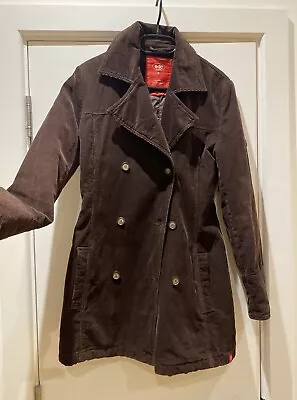 Buy Esprit Padded Jacket Coat Blazer Brown M Warm / Feminine Fitted • 14.99£