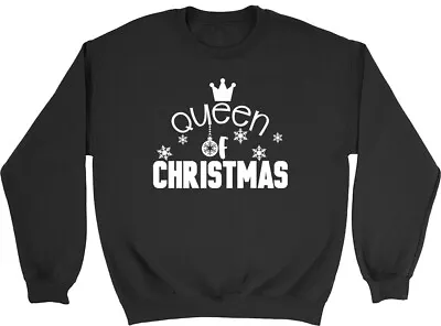 Buy Queen Of Christmas Mens Womens Sweatshirt Jumper • 15.99£