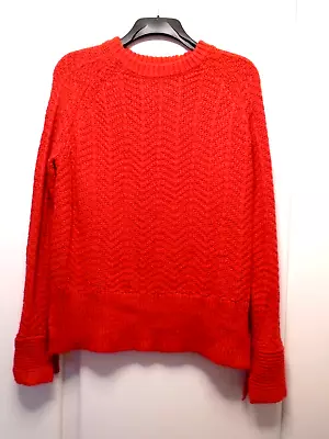 Buy HM Ladies Christmas Red Jumper Size S 10-12 • 2.99£