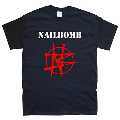 Buy NAILBOMB New T-SHIRT Sizes S M L XL XXL Colors Black, White Sepultura Cavalera • 15.59£