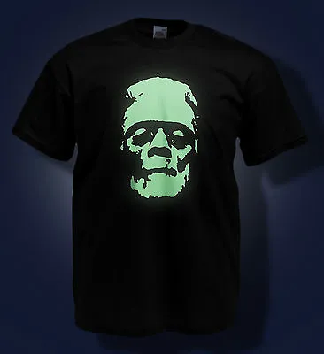 Buy Frankensteins Monster T SHIRT / Boris Kaloff - Glow In The Dark - Classic Horror • 14.99£
