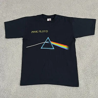 Buy Vintage 1996 Pink Floyd Dark Side Of The Moon T-shirt Size YOUTH LARGE Deadstock • 20.19£