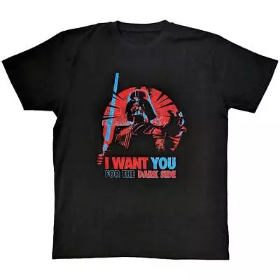 Buy Official Licensed Star Wars Darth Vader I Want You T-shirt New Size's M-xl • 15.50£