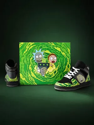 Buy Rick And Morty: Aw Geez OG Sneakers For Men  Premium  Official Merch • 160.43£