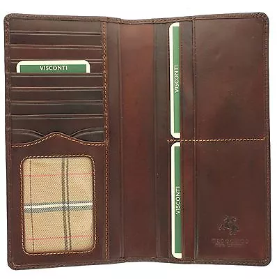Buy Visconti Monza Collection Gents Leather TURIN Jacket Wallet RFID Blocking MZ6 • 32.99£