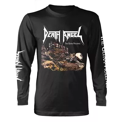Buy Death Angel The Ultra-Violence Black Longsleeve Official Tee T-Shirt Mens • 33.12£
