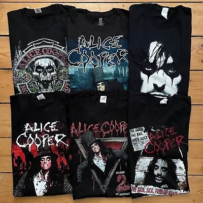 Buy Alice Cooper Bundle Job Lot Wholesale Band T-Shirt • 35£