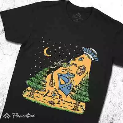 Buy Alien Abduction T-Shirt Nature Skull UFO Camping Tent Travel Explorer P854 • 9.99£