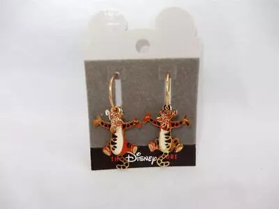 Buy Disney 3 Piece Tigger From Winnie The Pooh Dangle Hoop Earrings New • 19.29£