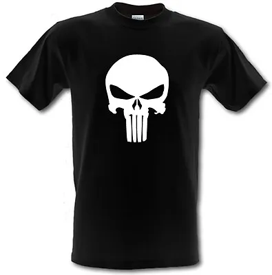 Buy THE PUNISHER Skull Antihero Marvel Comic Children's T-shirt AGES 5-15 Years • 13.99£