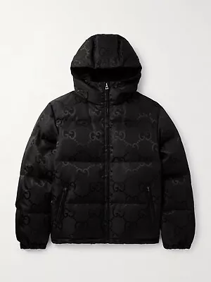 Buy Gucci Jumbo GG Canvas Puffer Jacket - Black (Broken Zip, Zip Not Working) • 1,170£