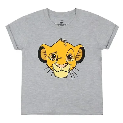 Buy Disney Girls The Lion King Simba T-shirt Kids Official • 9.99£